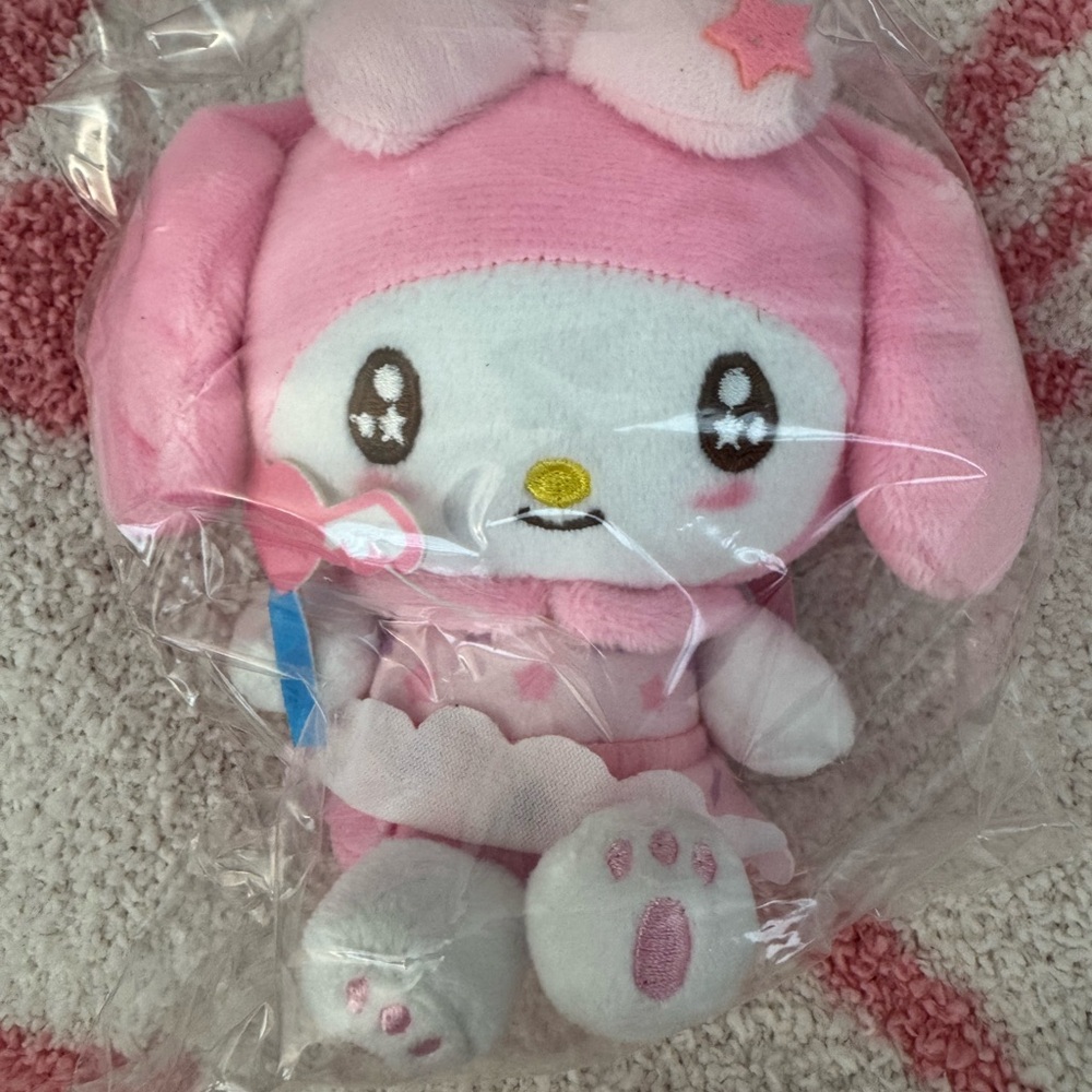 My Melody Magical Girl Plushie *Exclusive Key Bag Charm Plush*